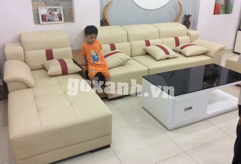 Hình ảnh ghế sofa góc phòng khách đẹp bán ở Tphcm 2