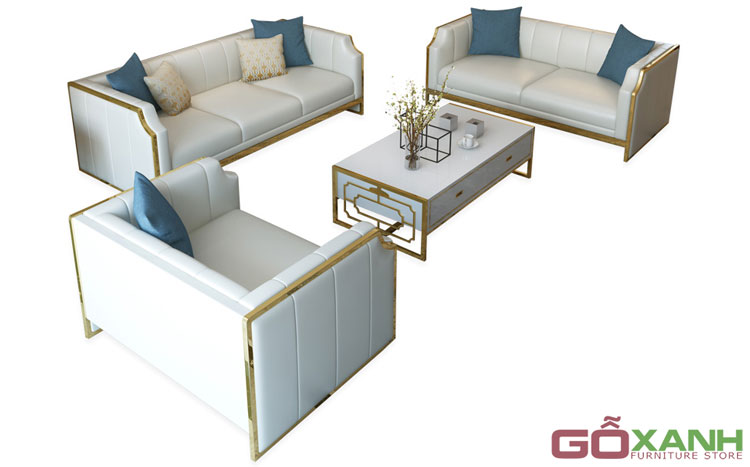 Sofa khung inox hiện đại