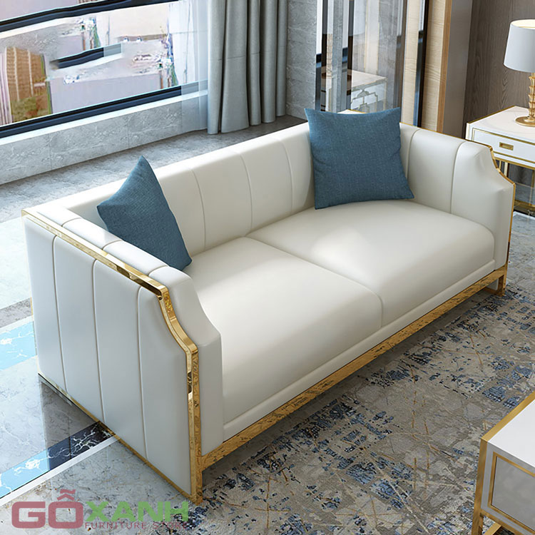 Sofa khung inox hiện đại sang trọng cho chung cư vip 1