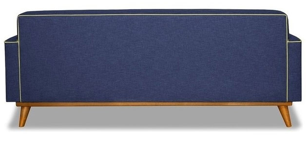 Sofa đơn nhỏ xinh, đế gỗ, chân gỗ tự nhiên - goxanh.vn 3