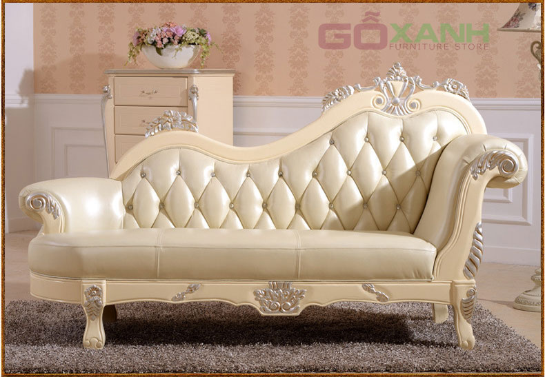 Sofa thư giãn cổ điển phong cách Hoàng Gia Châu Âu