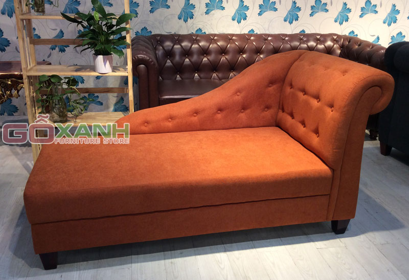 Sofa thư giãn màu cam