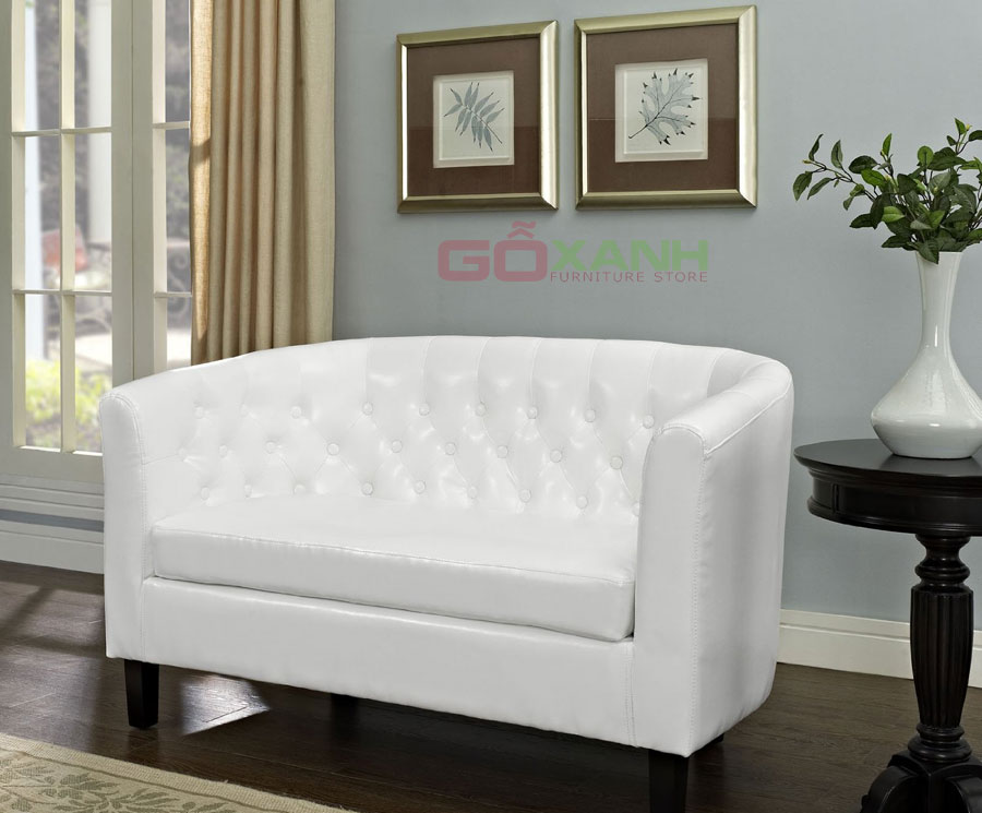 Sofa thúng 2 người ngồi, ghế quán cafe sang trọng 1