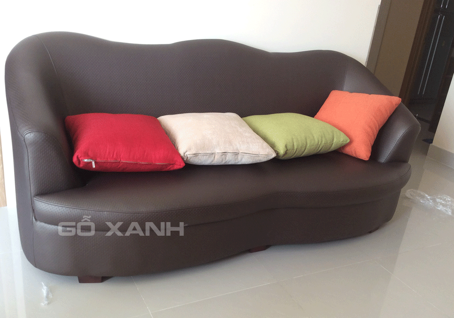 Sofa vải bố cổ điển, sofa vải tuyệt đẹp - goxanh.vn 1
