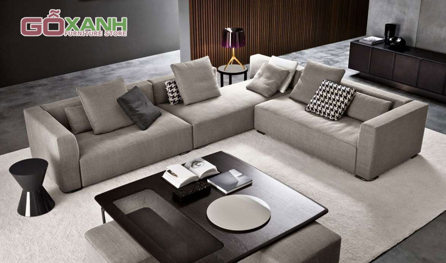 Sofa vải hiện đại