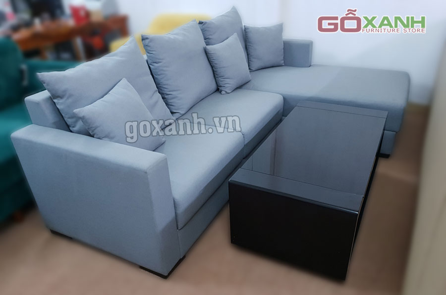 Sofa vải kích thước nhỏ, Sofa cao cấp giá bình dân