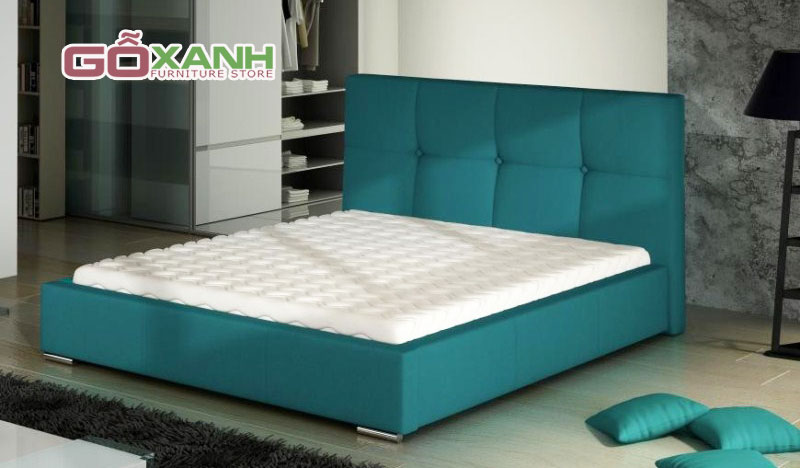 Tân trang phòng ngủ mới toanh với mẫu giường ngủ bọc nệm hiện đại 1