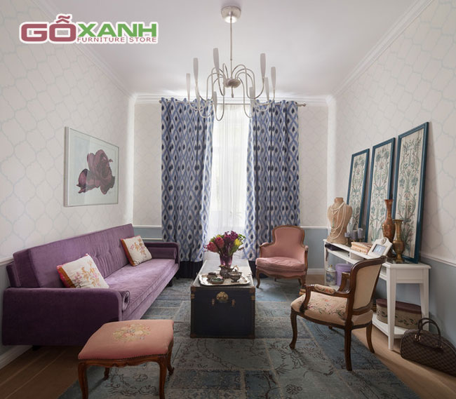 Thay đổi không gian sống với bộ ghế sofa bọc vải nhung gợi cảm 4