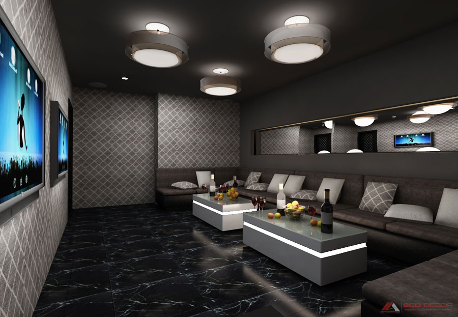 Thiết kế thi công nội thất karaoke đẹp, sáng tạo 1