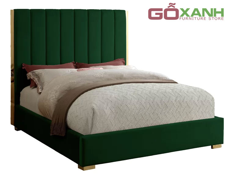 Xưởng gia công giường ngủ inox bọc nệm 2