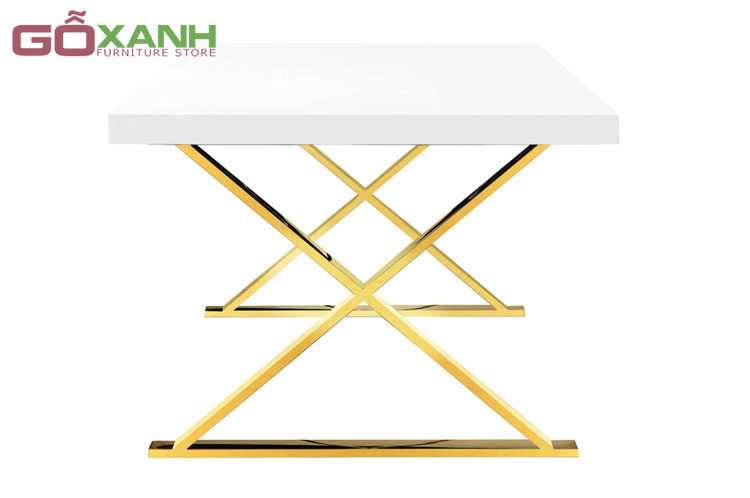 Xưởng Xản Xuất Bàn Ghế Ăn Inox Mạ Vàng - Nội Thất Gỗ Xanh