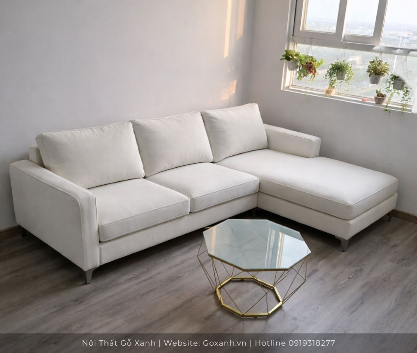 sofa góc 2m x 1m6