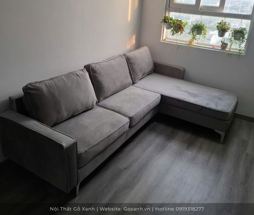 sofa góc 2m x 1m6